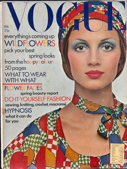 Vogue UK February 1972 - Ingmari Lamy