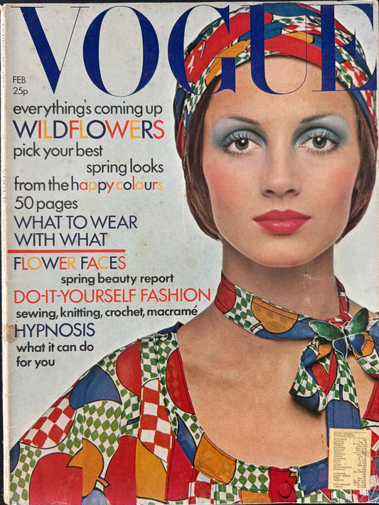 Vogue UK February 1972 - Ingmari Lamy