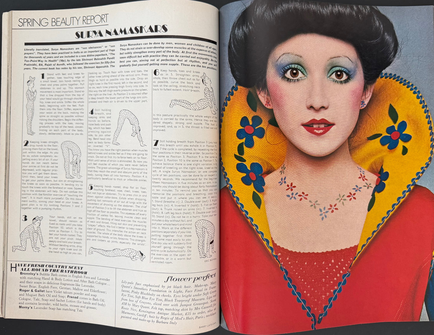 Vogue UK February 1972 - Ingmari Lamy