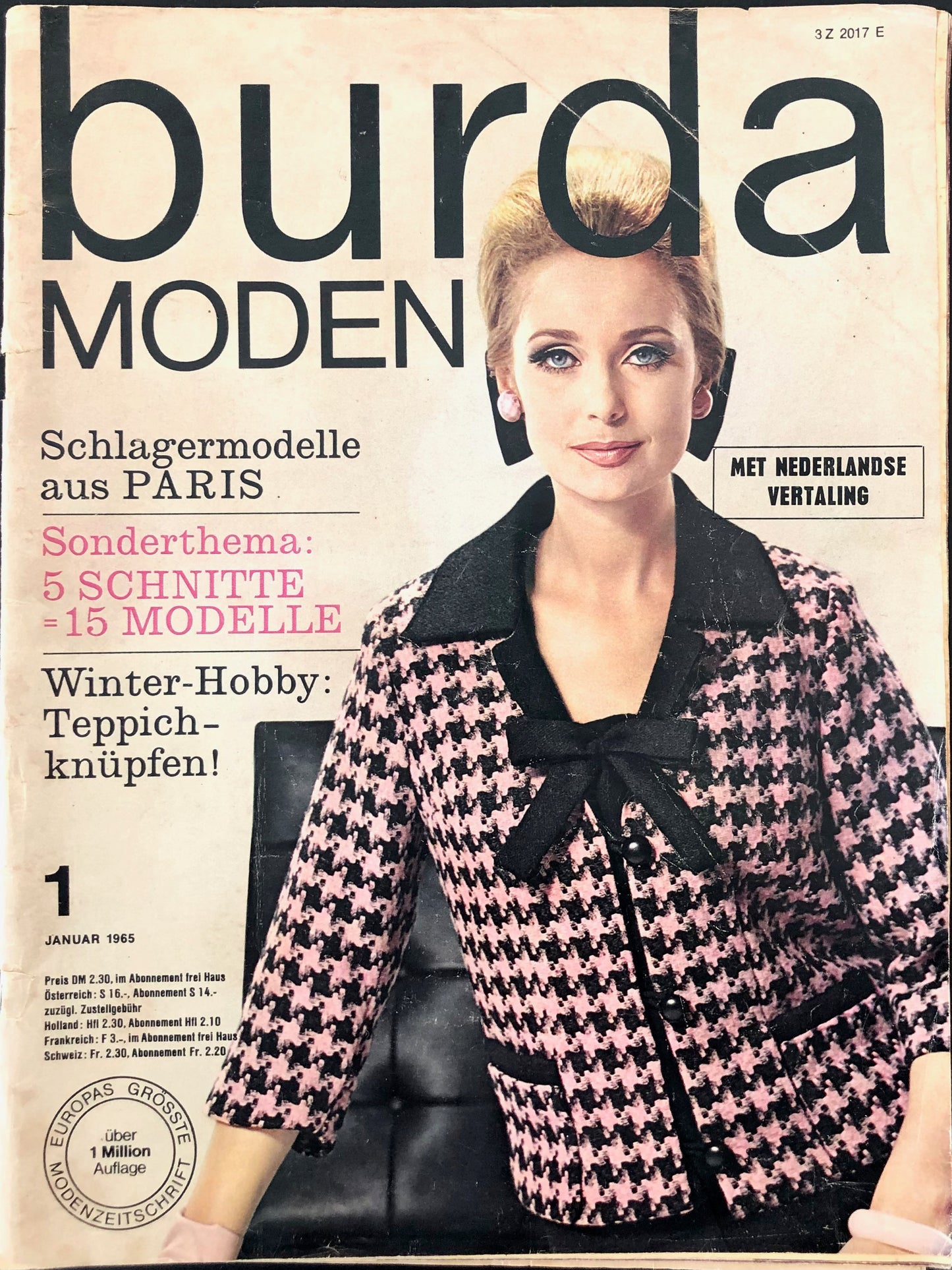 Burda Moden January 1965