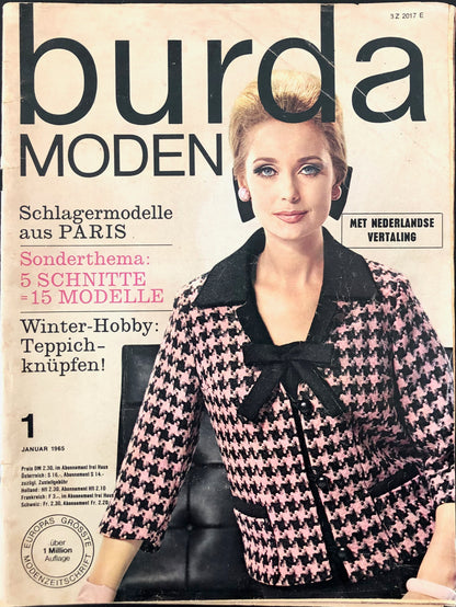Burda Moden January 1965