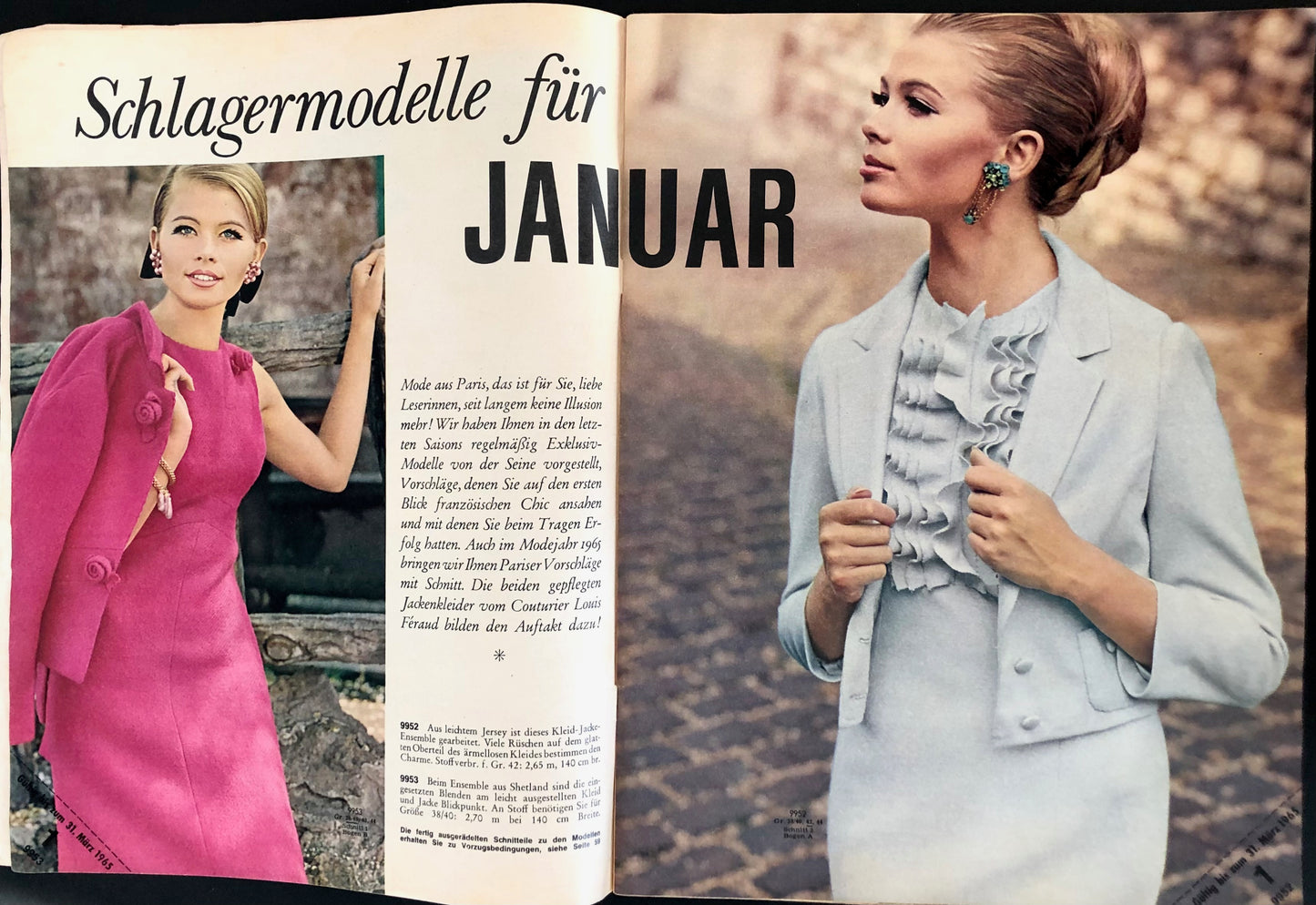 Burda Moden January 1965