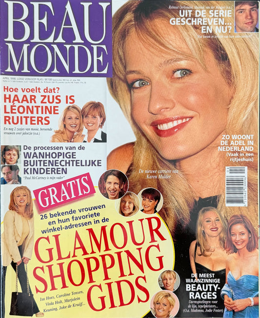Beau Monde april 1998 - Karen Mulder