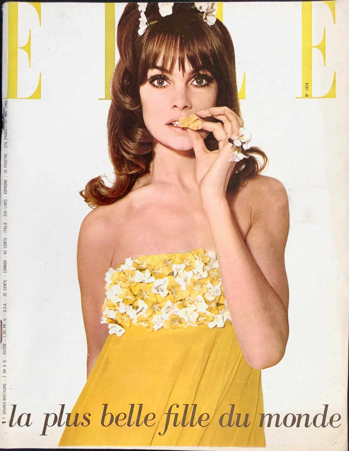 ELLE France 27 May 1965 - Jean Shrimpton