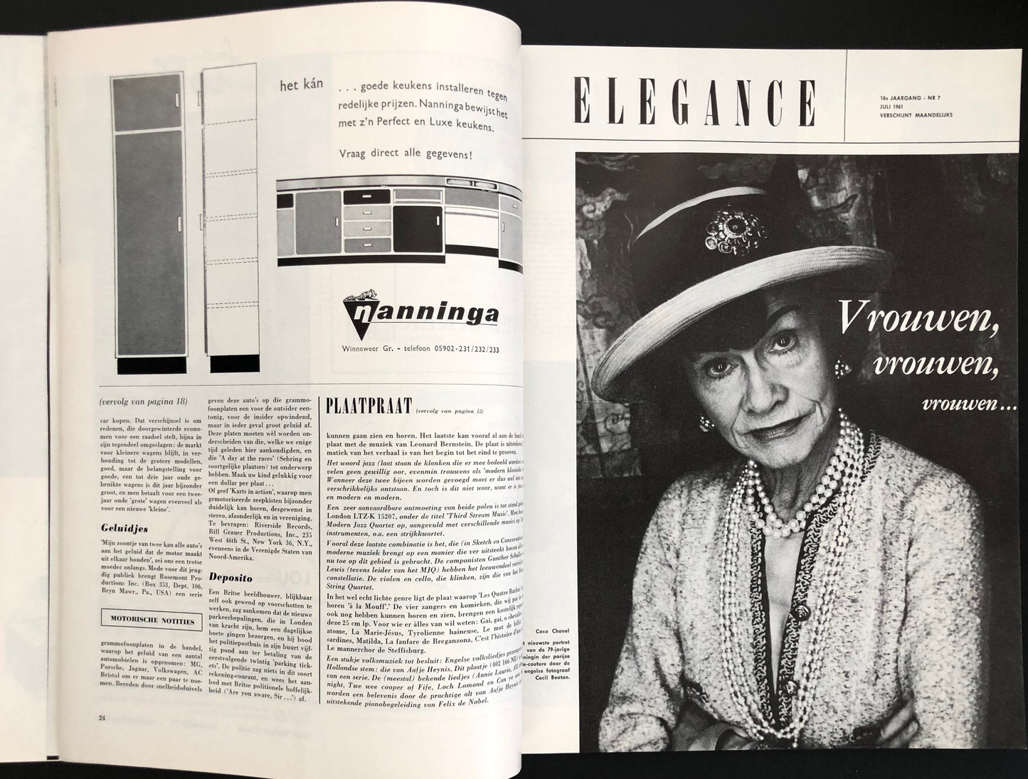 Elegance juli 1961