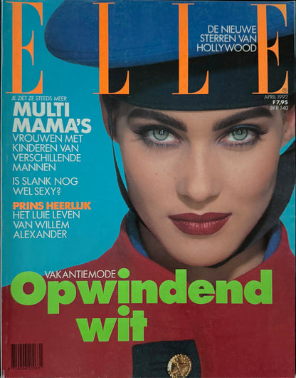 ELLE april 1992 - Mitzi Martin - Gilles Bensimon