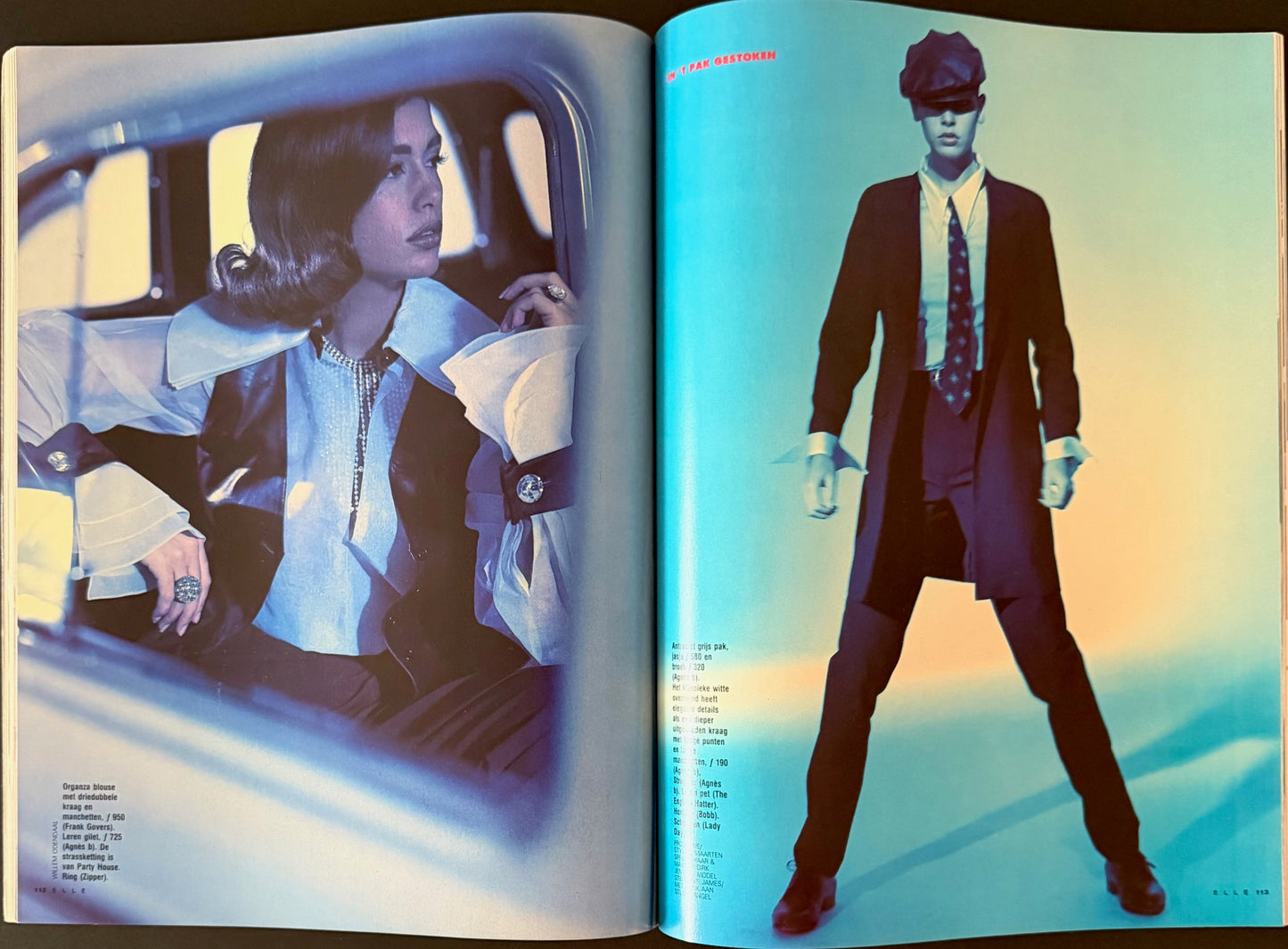 ELLE april 1992 - Mitzi Martin - Gilles Bensimon