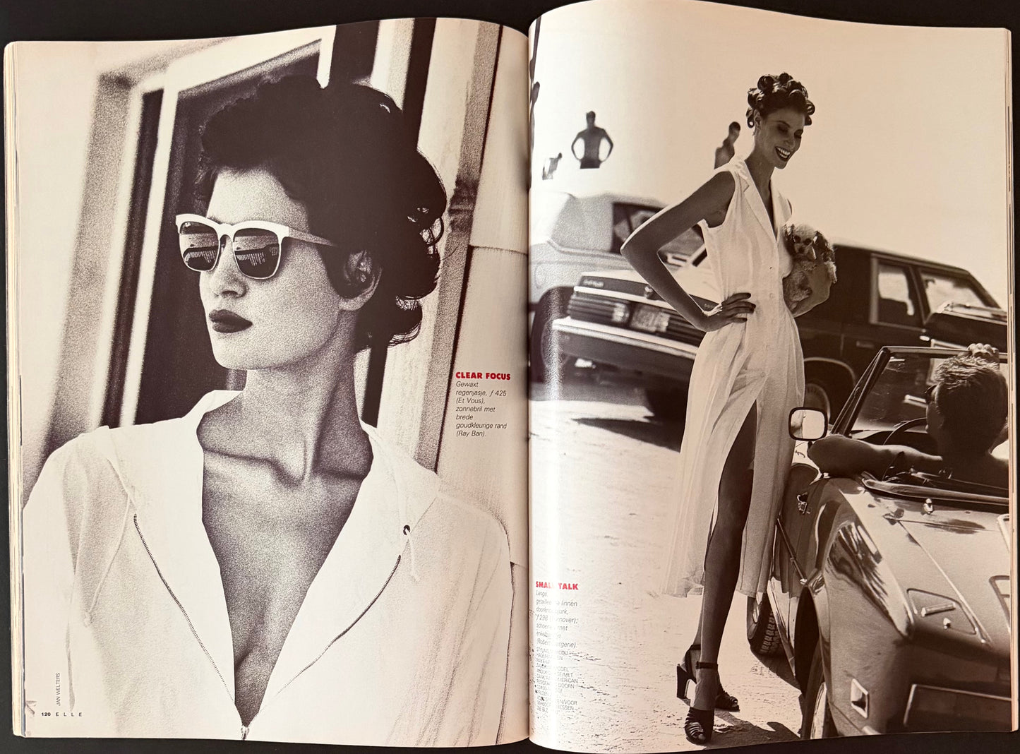 ELLE april 1992 - Mitzi Martin - Gilles Bensimon