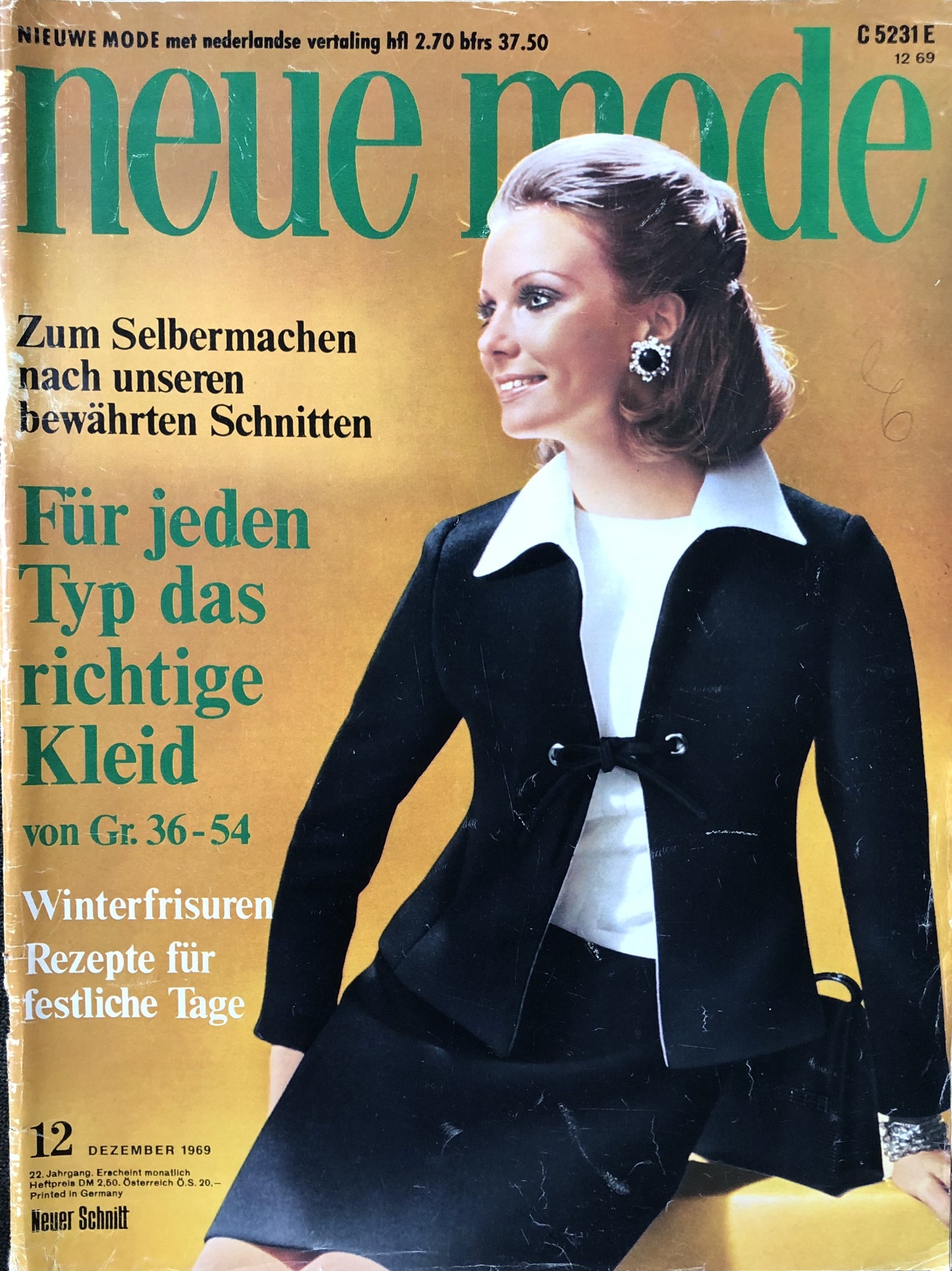 Neue Mode/Neuer Schnitt December 1969