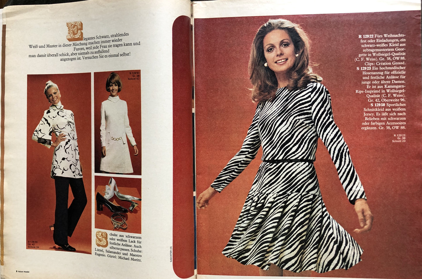 Neue Mode/Neuer Schnitt December 1969