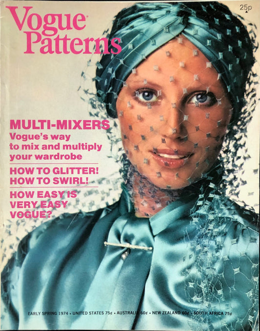 Vogue Pattern Book / Vogue Patterns Early Spring 1974
