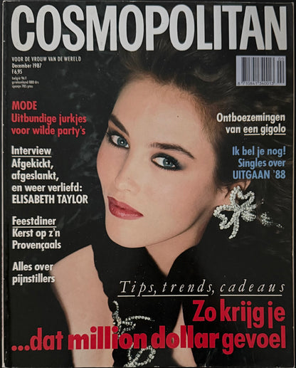 Cosmopolitan december 1987 - Isabelle Adjani