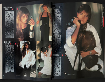 Cosmopolitan december 1987 - Isabelle Adjani