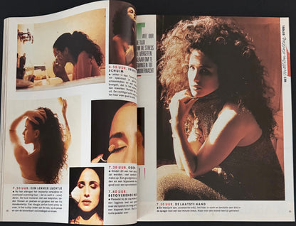 Cosmopolitan december 1987 - Isabelle Adjani