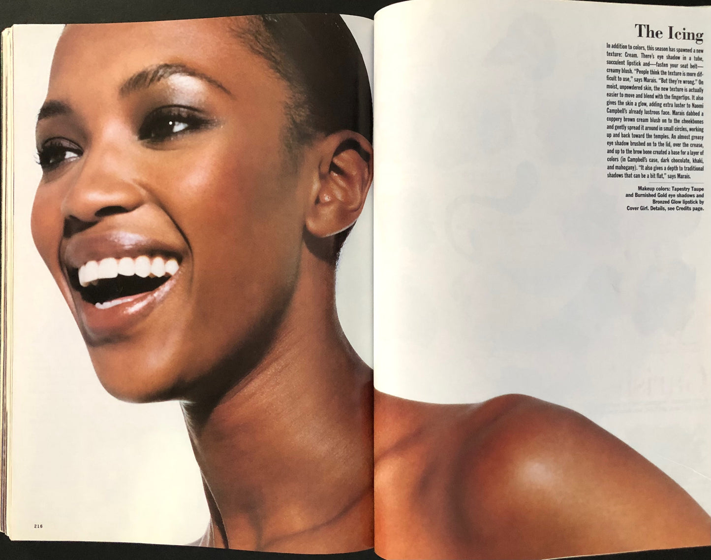 Allure September 1996 - Cindy Crawford by Michel Comte