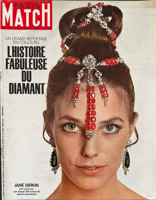 Paris Match 17 January 1970 - Jane Birkin