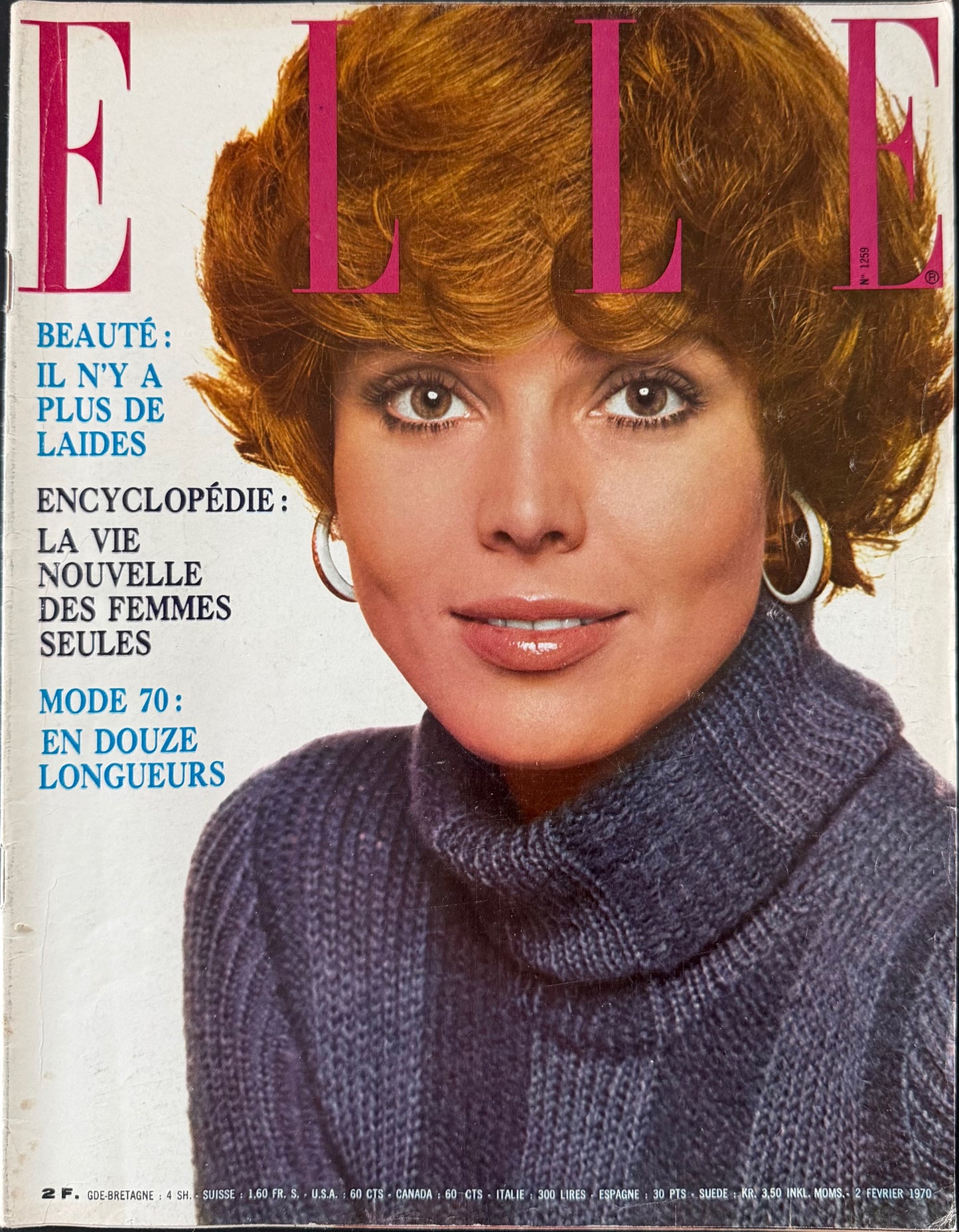 ELLE France 2 February 1970
