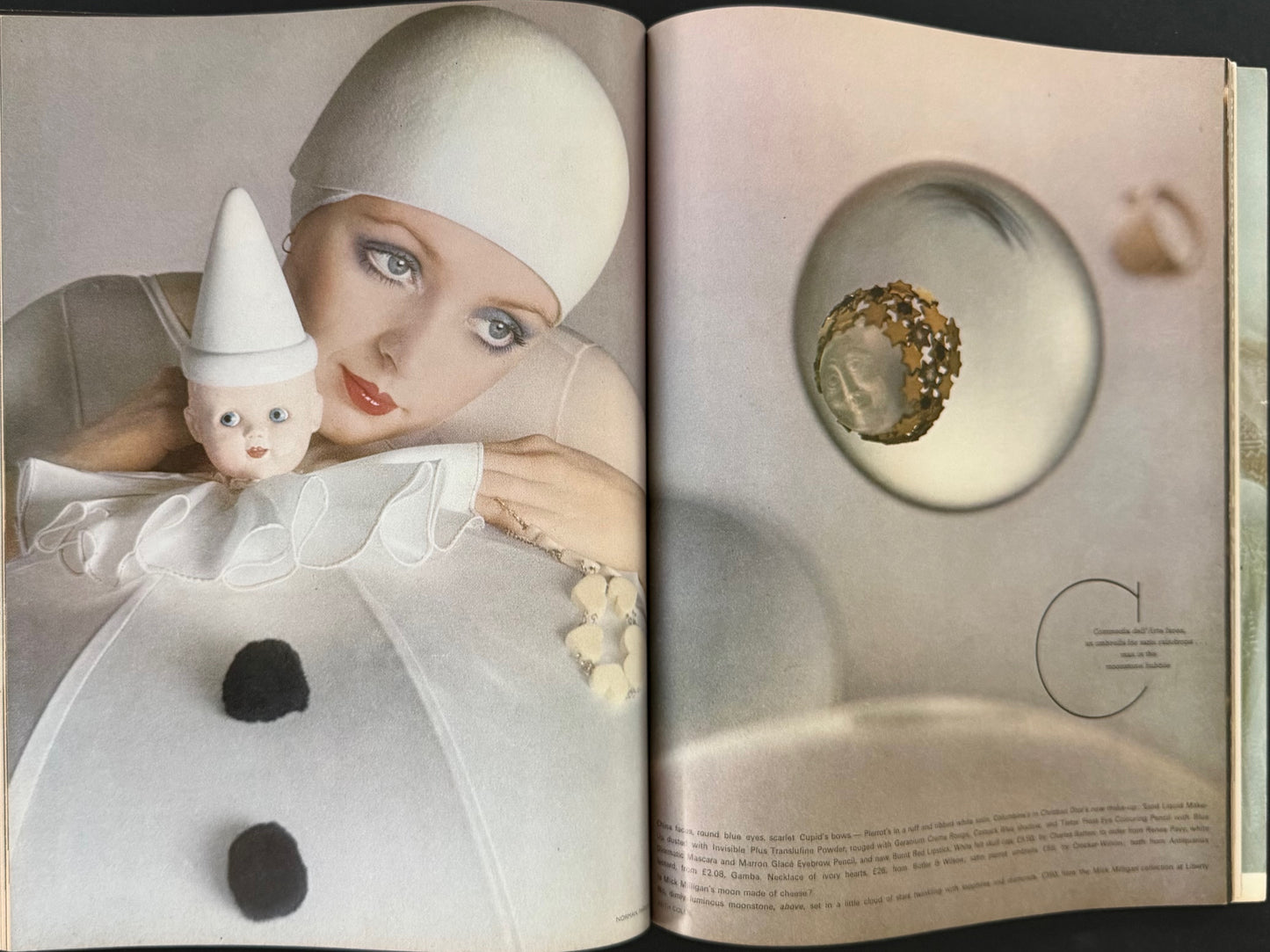 Vogue UK December 1973 - Christmas edition