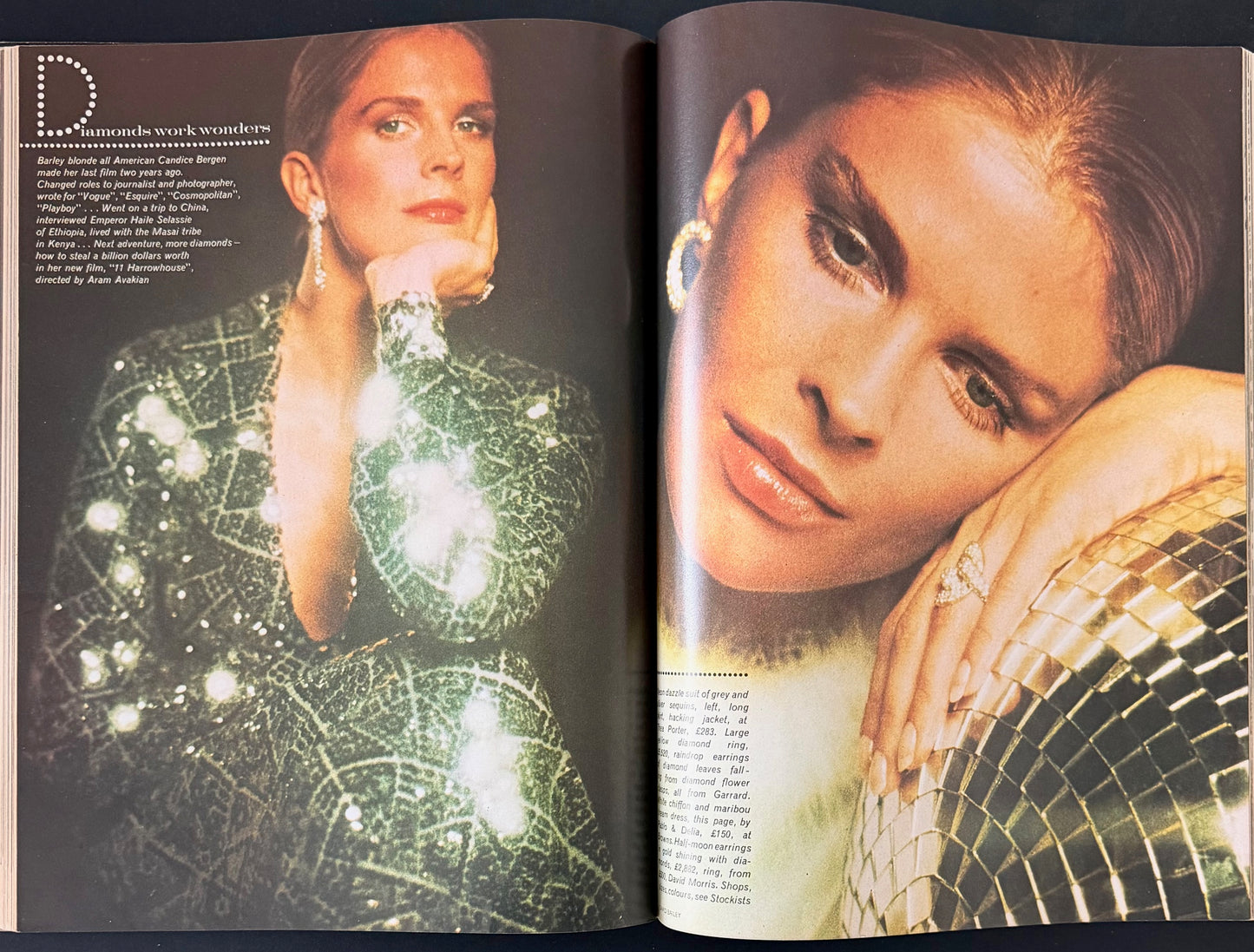 Vogue UK December 1973 - Christmas edition