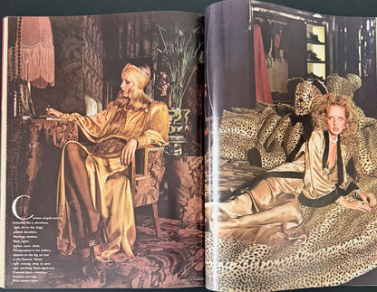 Vogue UK December 1973 - Christmas edition