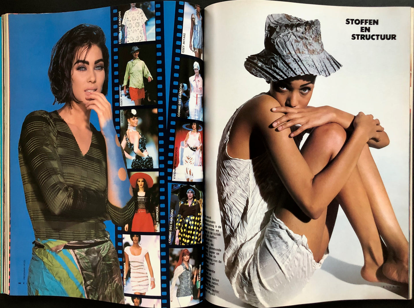 ELLE maart 1992 - Beverly Peele