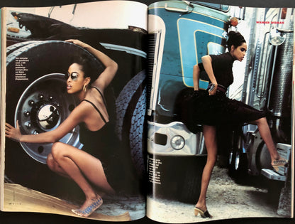 ELLE maart 1992 - Beverly Peele