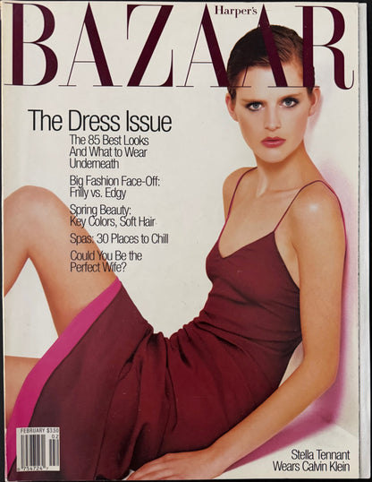 Harper's Bazaar US February 1997 - Stella Tennant - Patrick Demarchelier