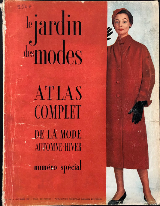 Jardin des Modes October 1952