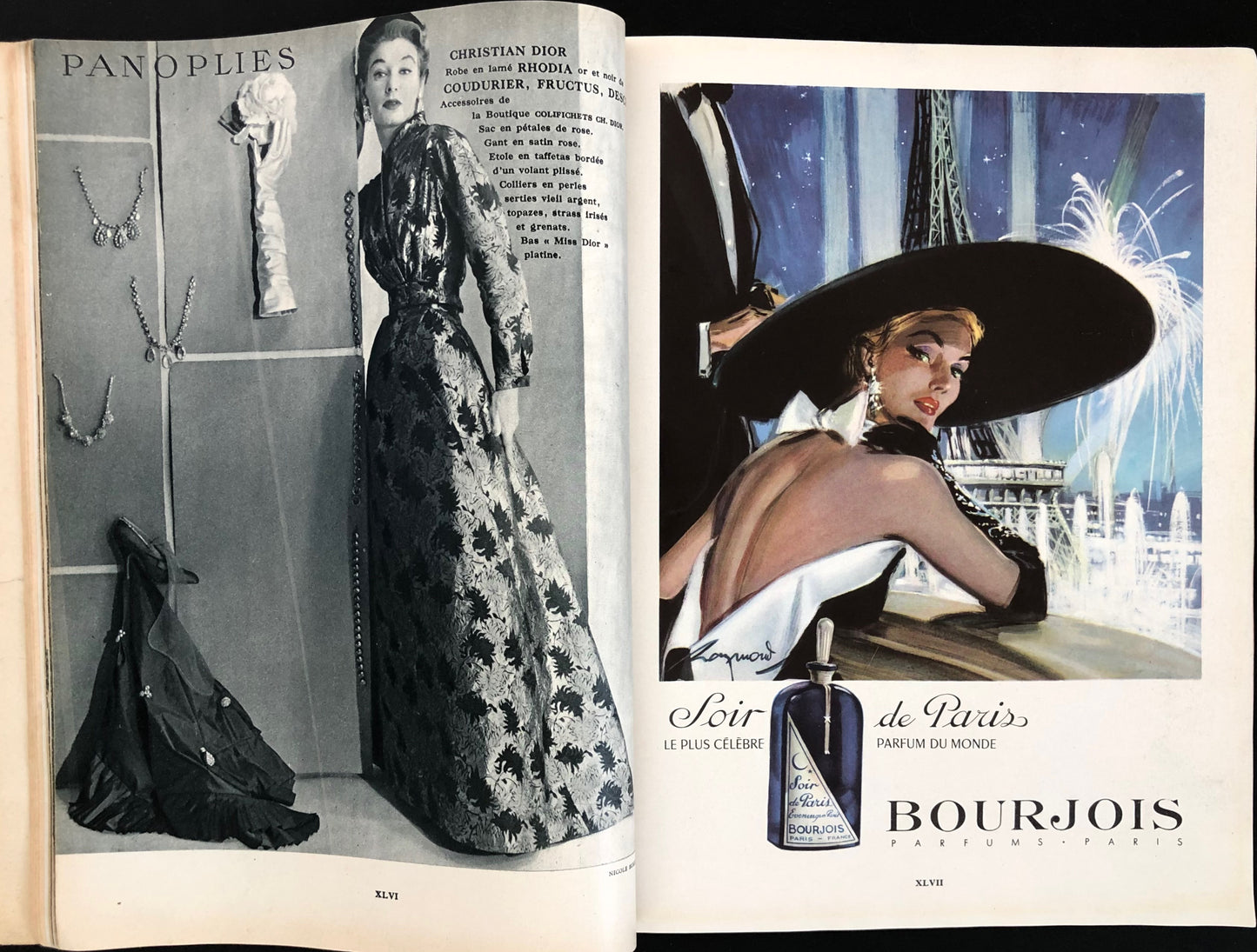 Jardin des Modes October 1952