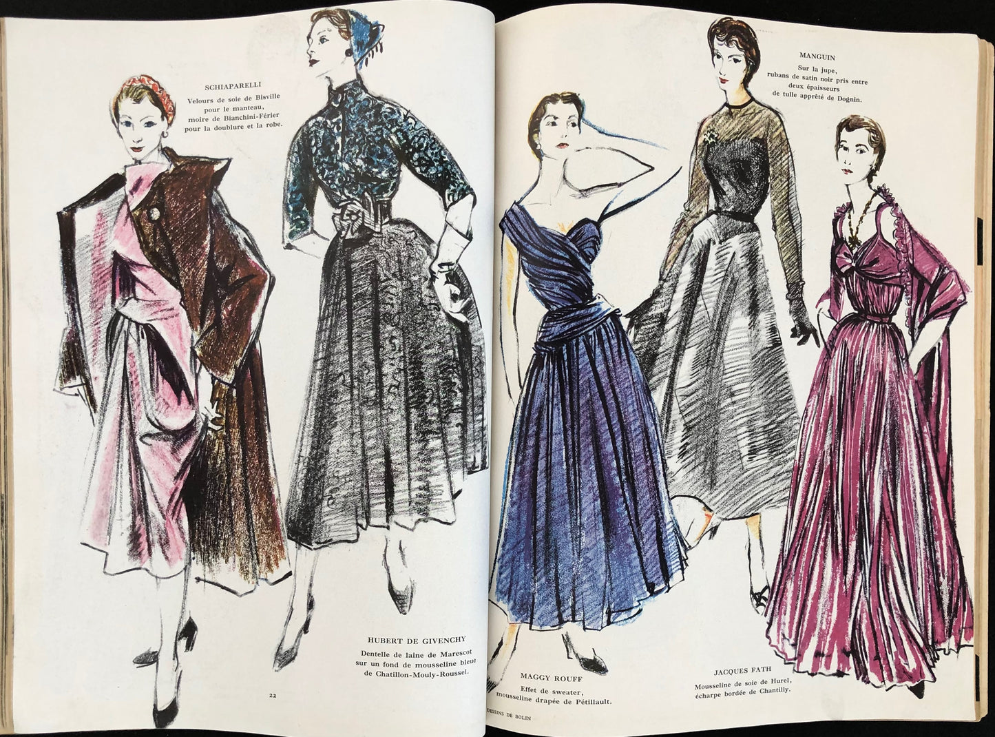 Jardin des Modes October 1952