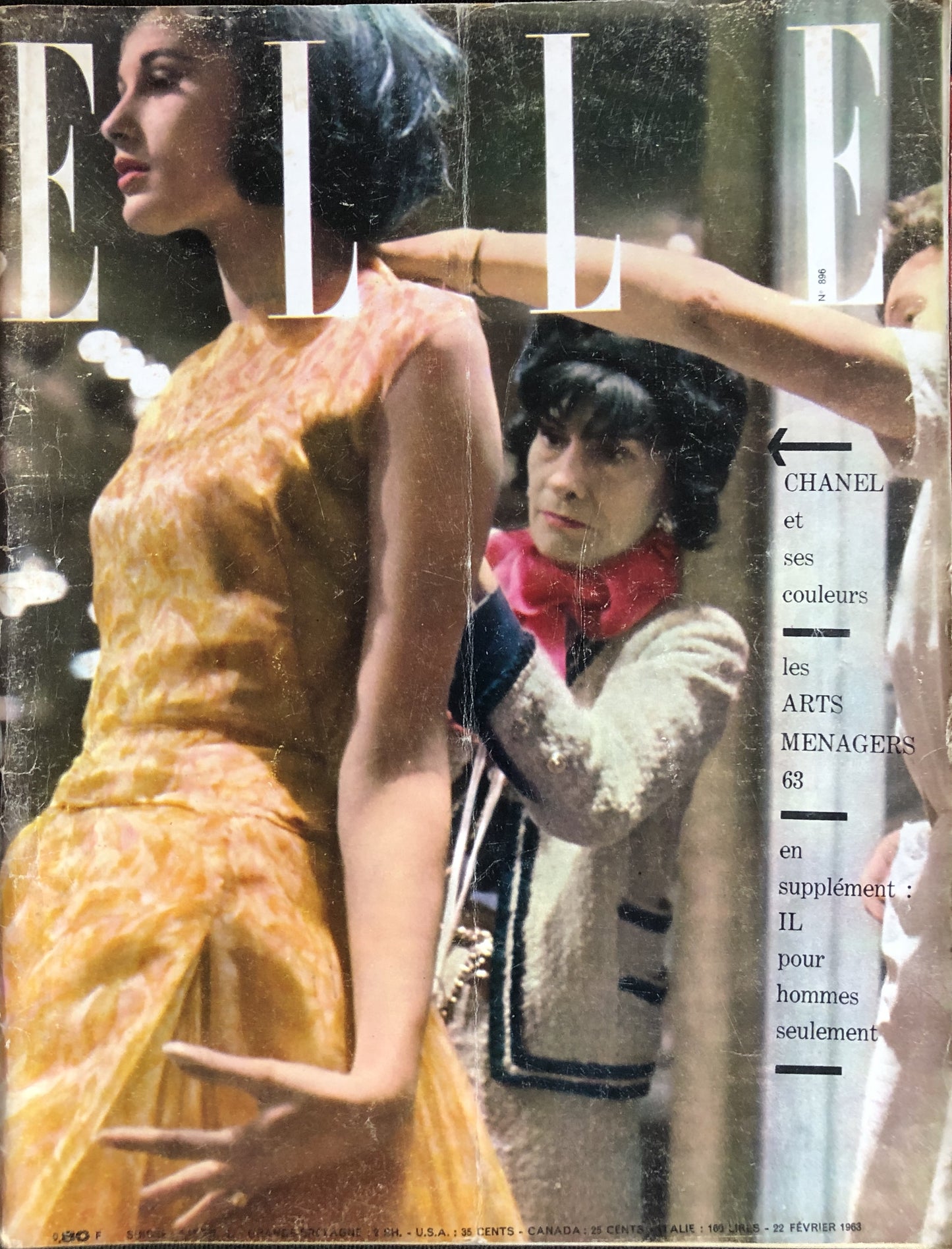 ELLE France 22 February 1963 - Coco Chanel