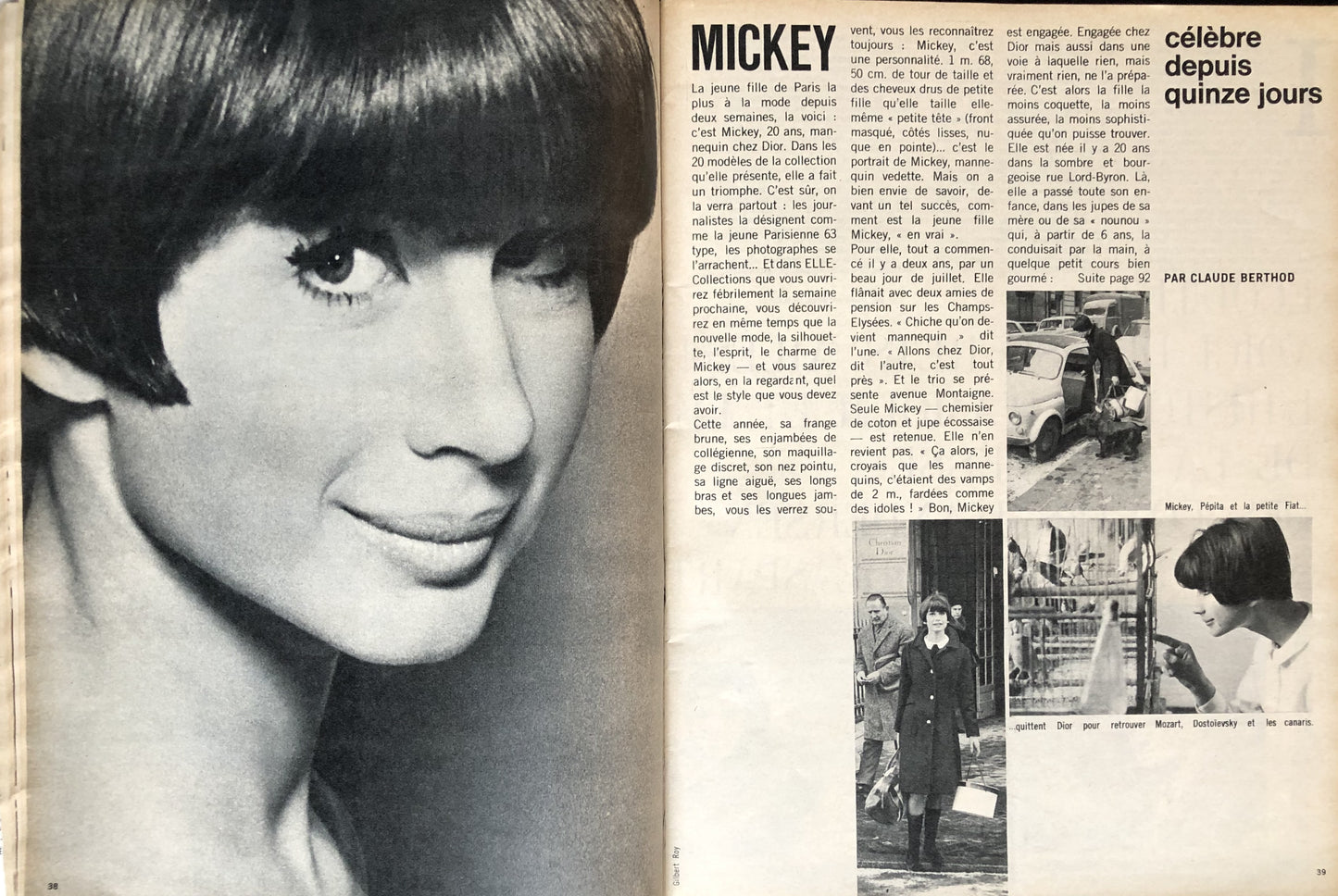 ELLE France 22 February 1963 - Coco Chanel