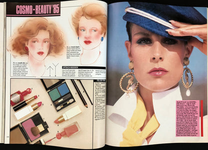 Cosmopolitan april 1985 - Louise Vyent