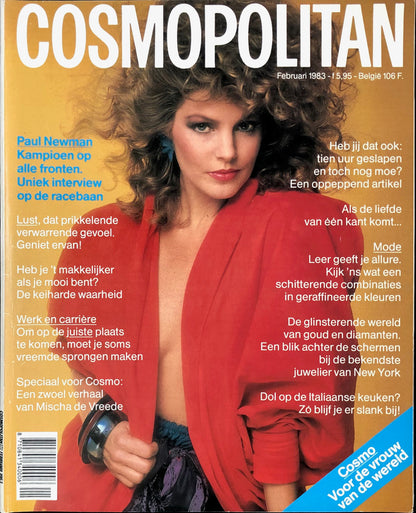 Cosmopolitan februari 1983 - Priscilla Presley