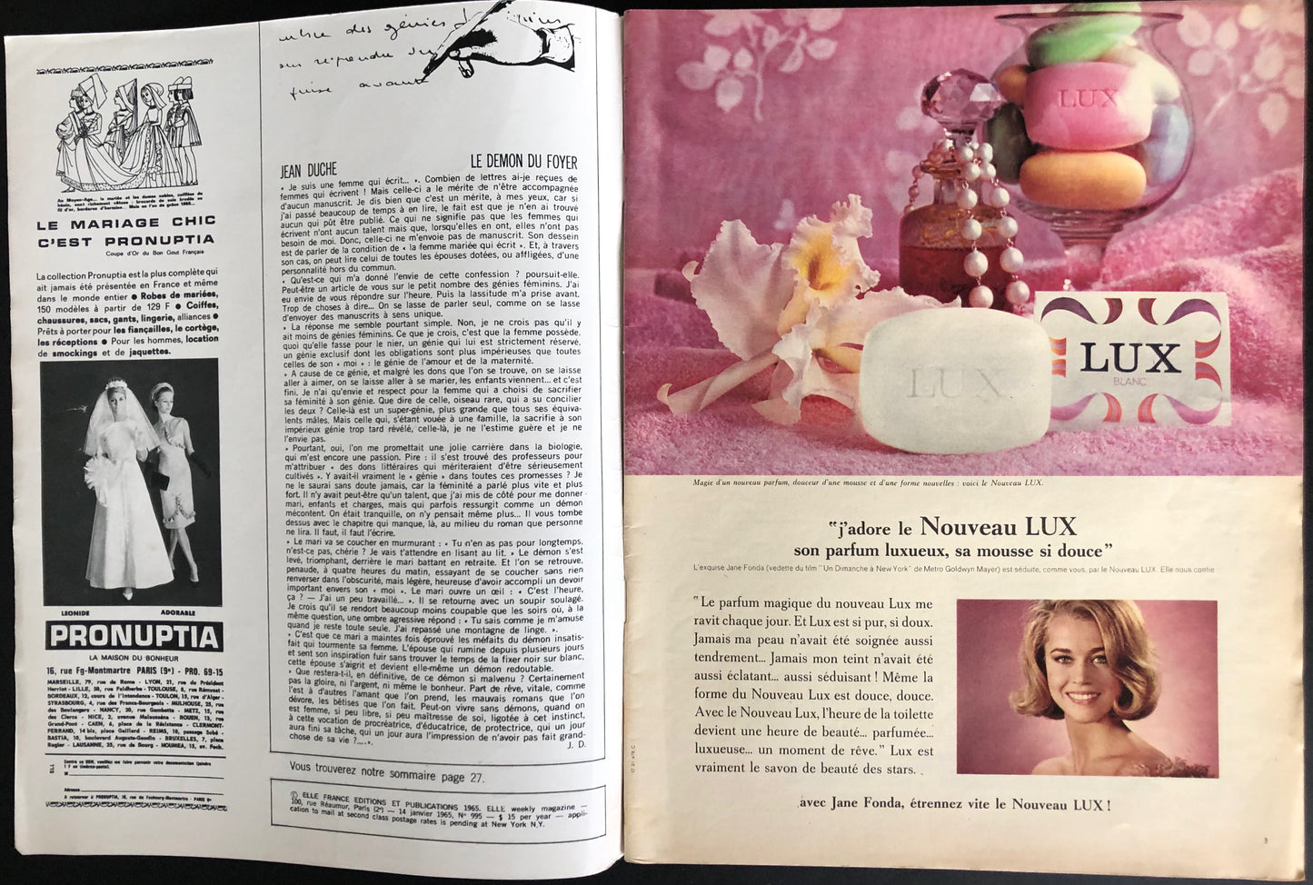 ELLE France 14 January 1965 - Elizabeth Taylor
