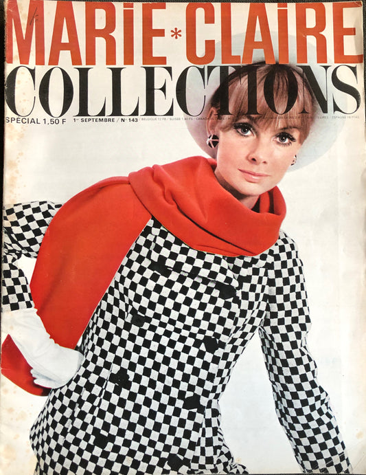 Marie Claire France September 1965 (No. 143) - Jean Shrimpton by Willy Rizzo