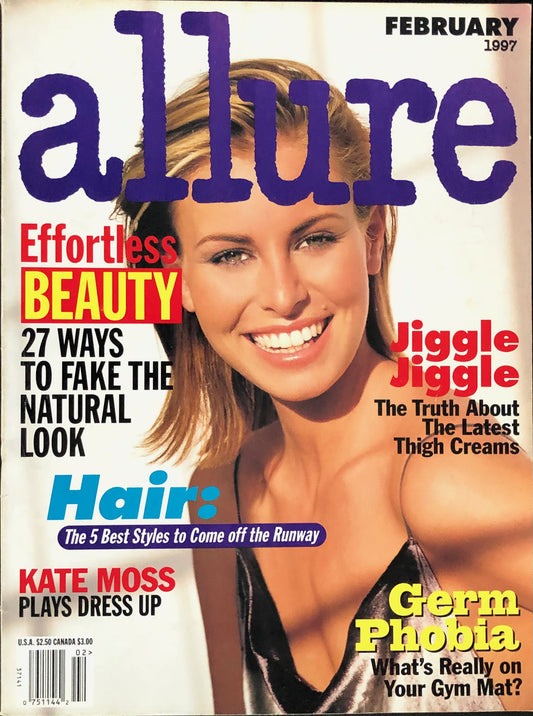 Allure February 1997 - Niki Taylor by Sante D'Orazio