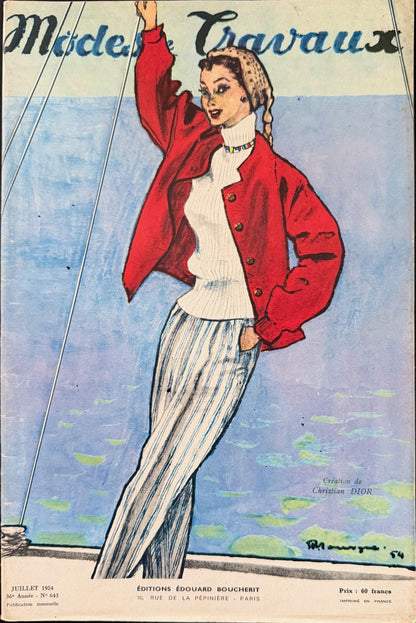 Modes et Travaux July 1954
