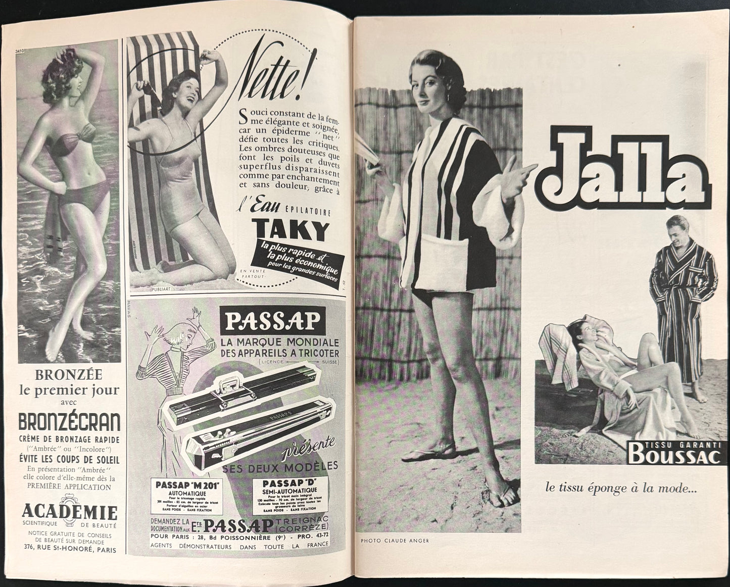 Modes et Travaux July 1954