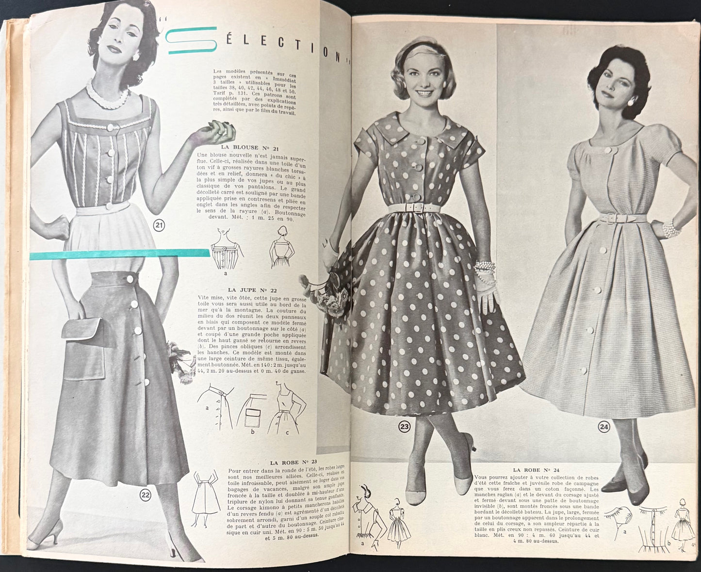 Modes et Travaux June 1957