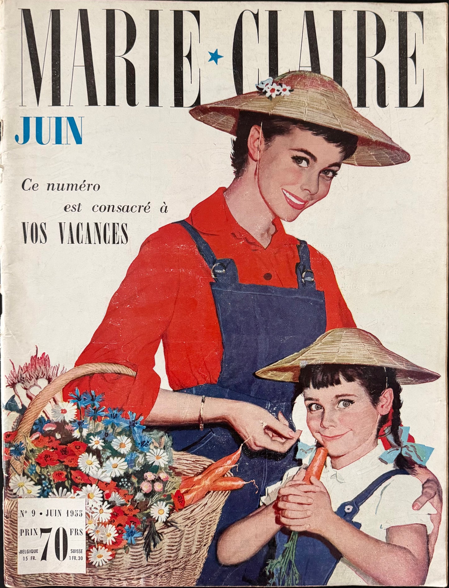 Marie Claire France June 1955 (No. 9)