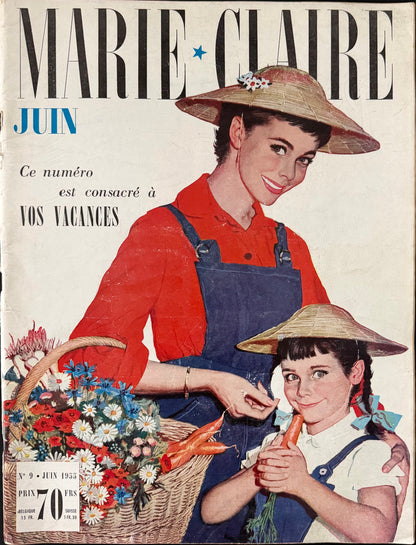 Marie Claire France June 1955 (No. 9)