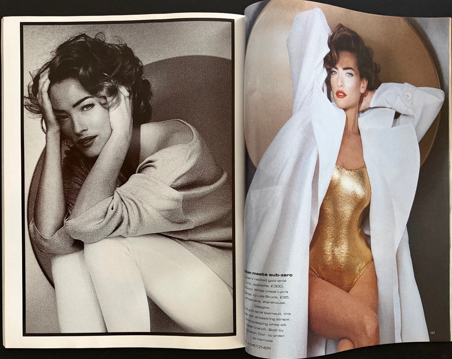 Vogue UK May 1992 - Tatjana Patitz