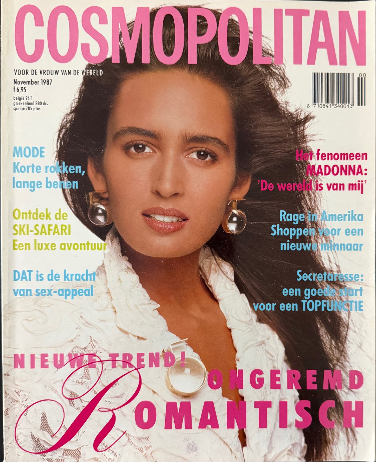 Cosmopolitan november 1987 - Gail Elliott - David Bailey