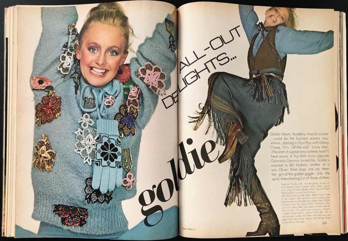 Vogue US August 1978 - Peggy Dillard - Albert Watson