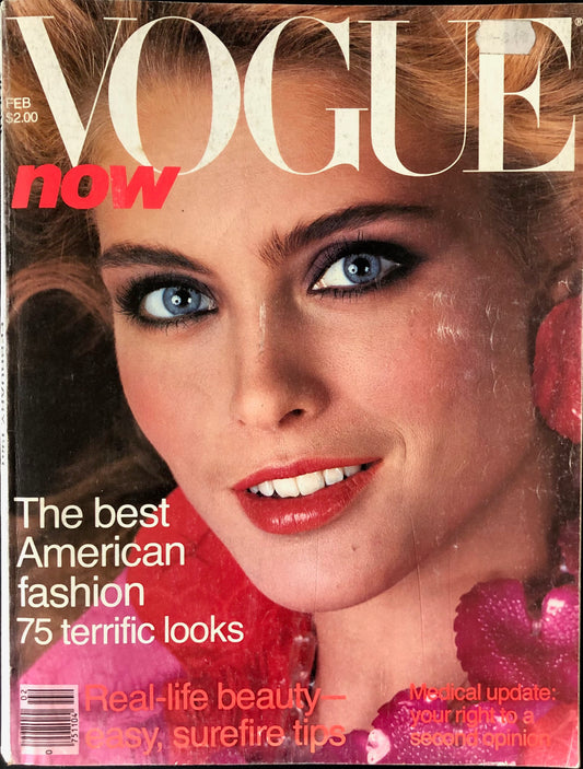 Vogue US February 1981 - Kim Alexis - Richard Avedon