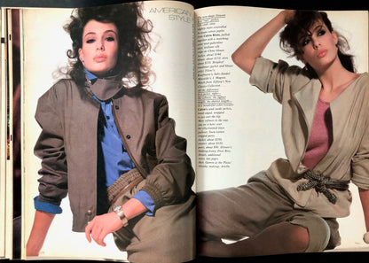 Vogue US February 1981 - Kim Alexis - Richard Avedon