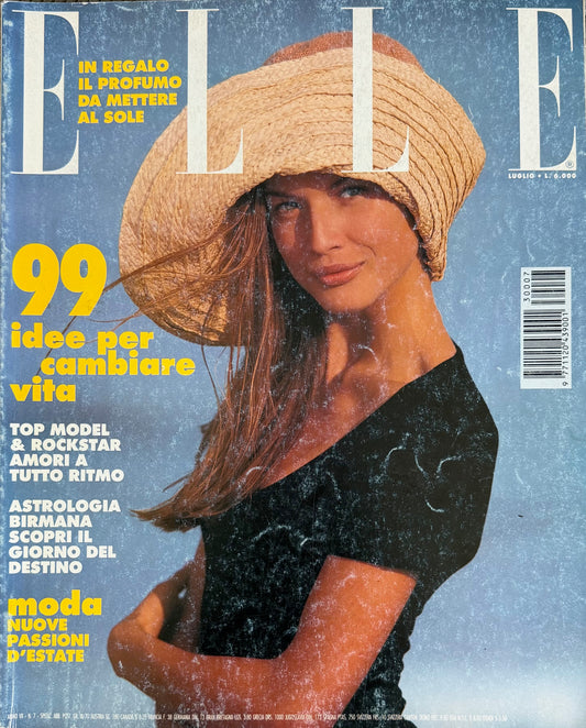 ELLE Italy July 1993 - Basia Milewicz