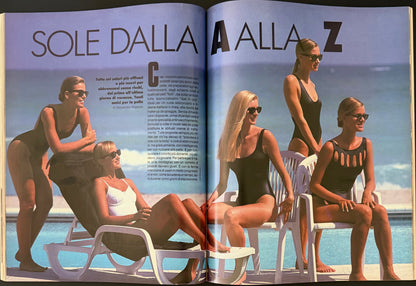 ELLE Italy July 1993 - Basia Milewicz