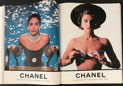 Marie Claire Italy April 1990 - Yasmin Le Bon